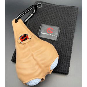 Caddy Sack ball holder and towel, and putting targets