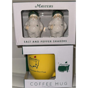 2025 Masters Augusta National Salt & Pepper Shakers and Coffee Mug 17oz/450ml- Limited Edition