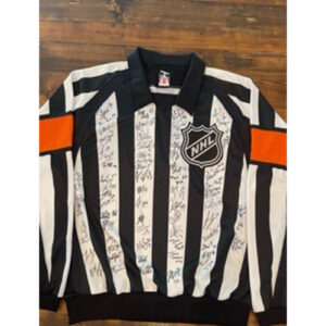 NHL Officials Association signed Jersey by Referees